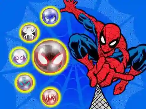 게임 Spiderman Bubble Shooter 온라인