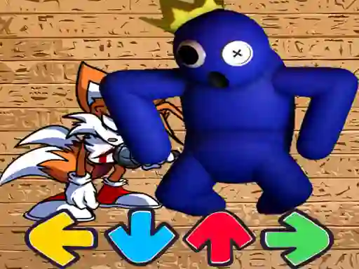 게임 FNF Rainbow Friends Battle Mod 온라인