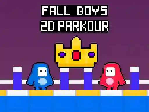 게임 Fall Boys 2D Parkour 온라인