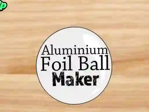 게임 Aluminium Foil Ball Maker 온라인