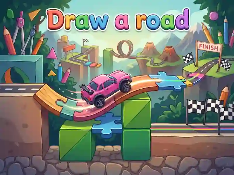 게임 Draw a road 온라인