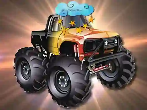 게임 Cartoon Trucks Hidden Stars 온라인