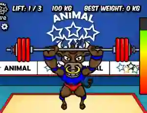 게임 Animal Olympics Weight Lifting 온라인