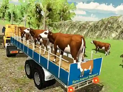 게임 Offroad Animal Truck Transport 온라인