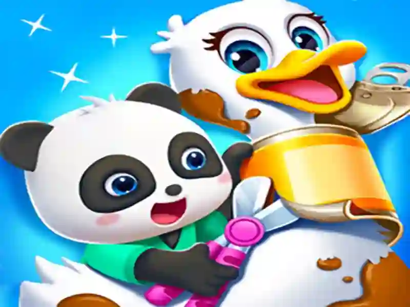 게임 Baby Panda Pet Care Center 온라인