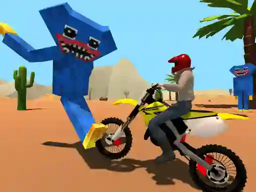 게임 Motoracer vs Huggy 온라인