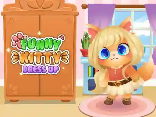 게임 Funny Kitty Dress Up 온라인