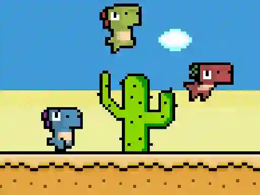 게임 Pixel Dino Run 온라인