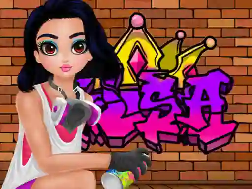 게임 Princess Cool Graffiti 온라인