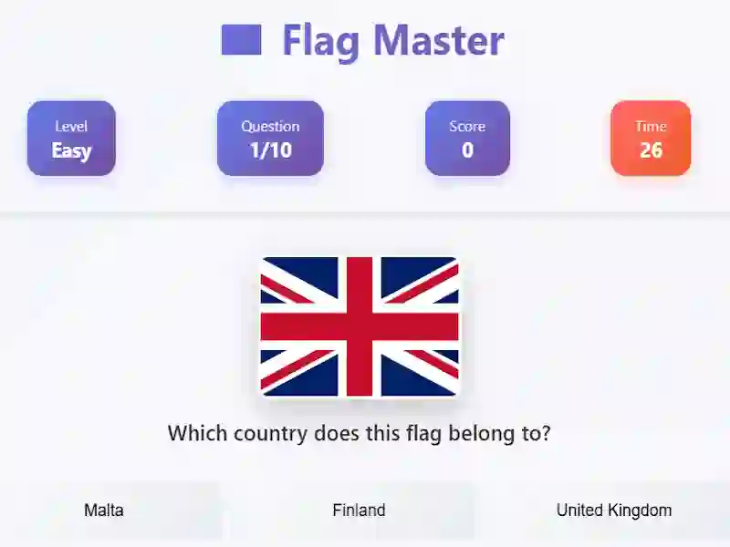 게임 Flag Masters 온라인
