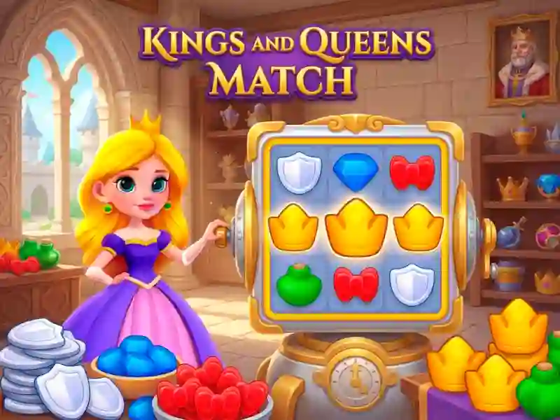 게임 Kings and Queens Match 온라인