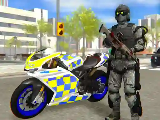 게임 Police Bike City Simulator 온라인