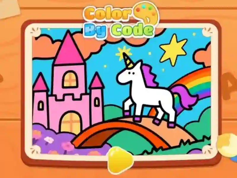 게임 Color By Code: Rainbow Unicorn 온라인