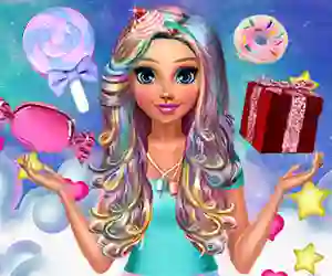 게임 Katie's Candy Look 온라인