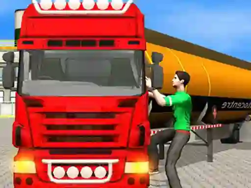 게임 Oil Tanker Transporter Truck Simulator 온라인