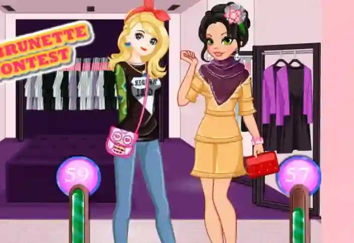 게임 Blonde Vs Brunette Beauty Contest 온라인