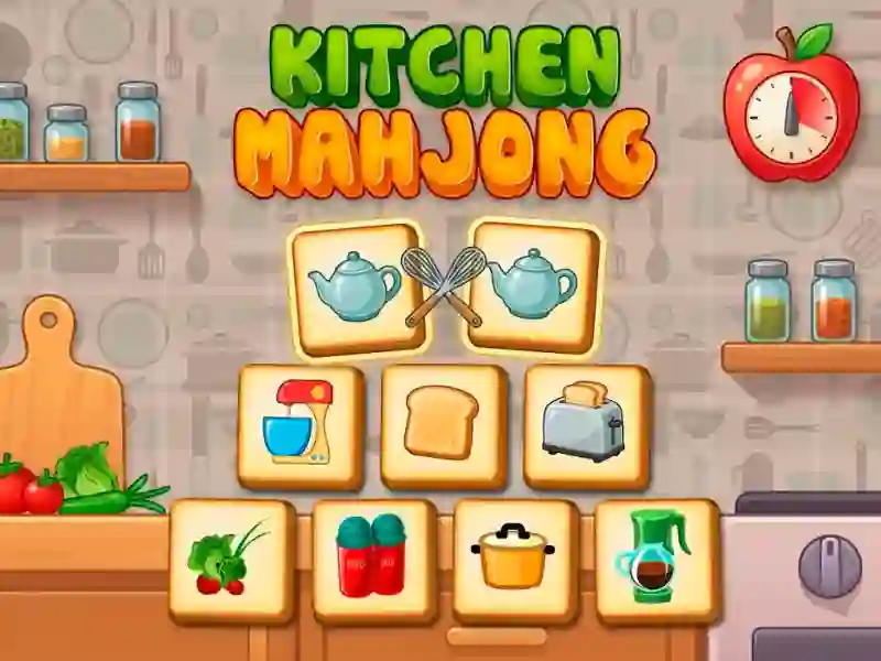 게임 Kitchen mahjong 온라인