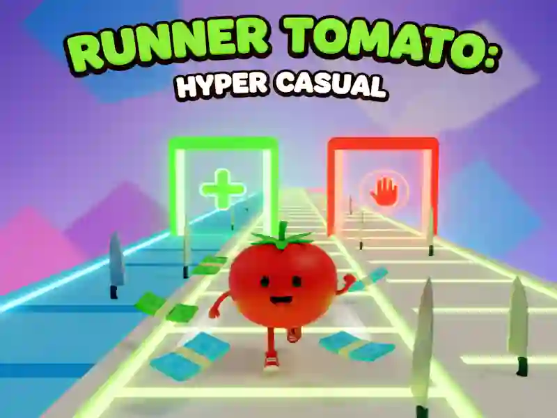 게임 Runner Tomato: Hyper Casual 온라인