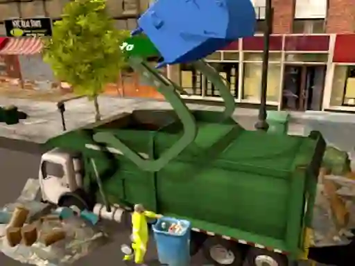 게임 Town Clean Garbage Truck 온라인