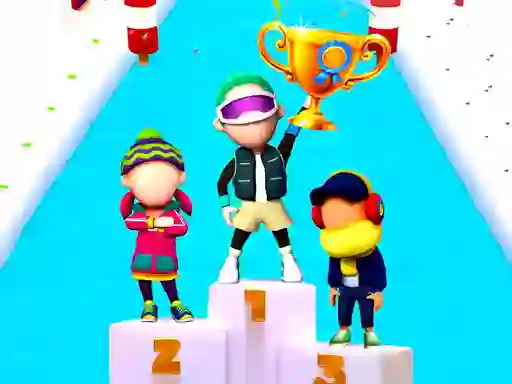 게임 Fun Race On Ice 온라인
