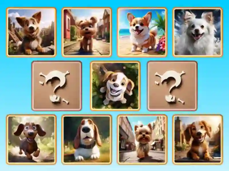 게임 Doggie Duo Discoveries 온라인