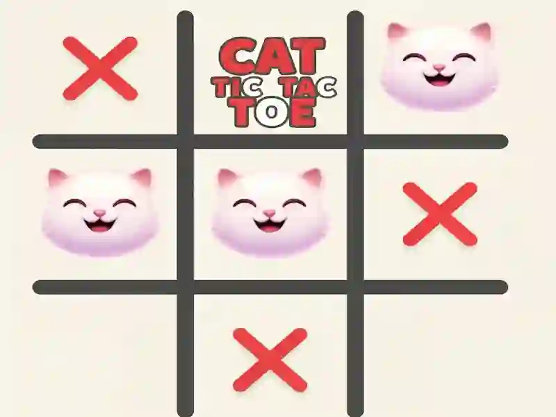 게임 Cat Tic Tac Toe 온라인