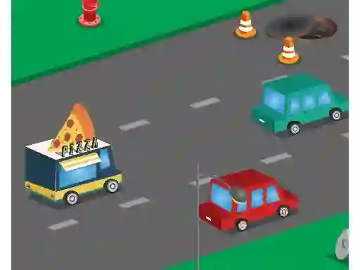 게임 Food Rush Traffic 온라인