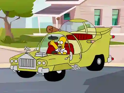 게임 The Simpsons Car Jigsaw 온라인