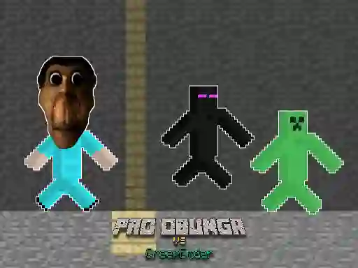 게임 Pro Obunga vs CreepEnder 온라인