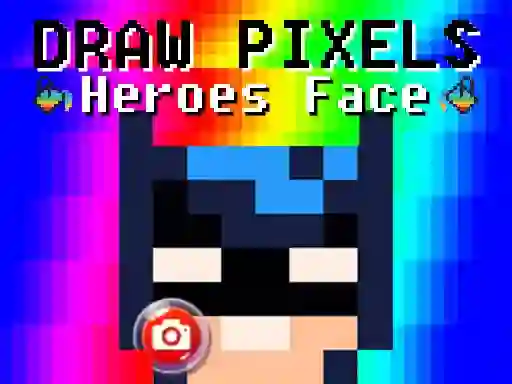 게임 Draw Pixels Heroes Face 온라인
