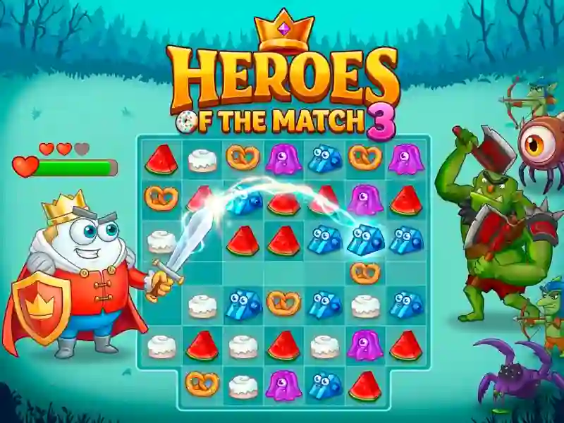 게임 Heroes of the match 3 온라인