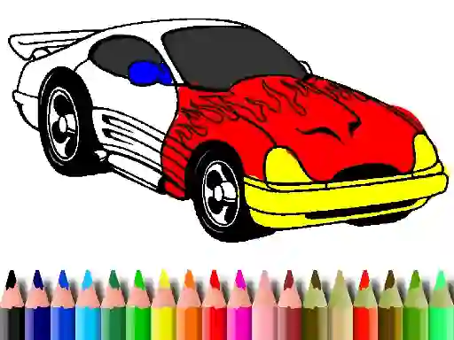 게임 Back To School: Muscle Car Coloring 온라인