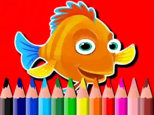 게임 Back To School: Fish Coloring Book 온라인
