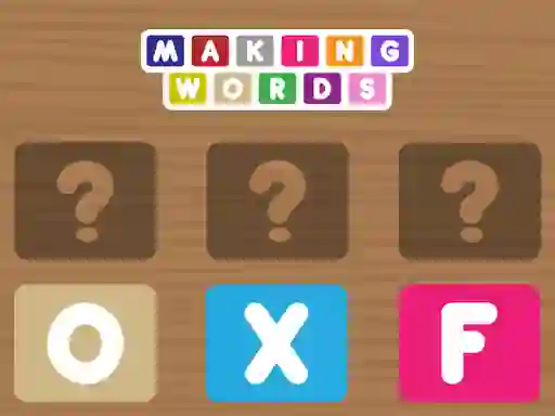 게임 Making Words 온라인