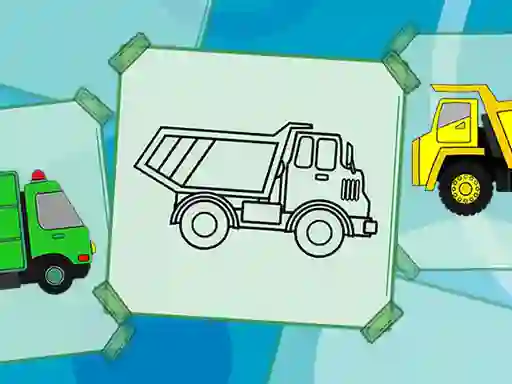 게임 Truck Coloring Book 온라인