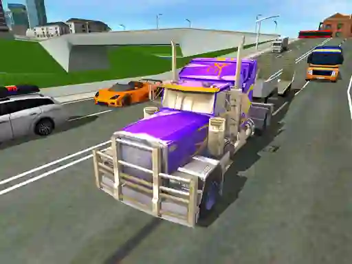 게임 Euro Truck Driving Simulator 2018 3D 온라인