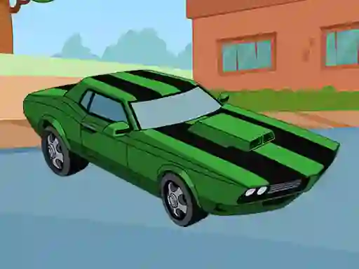 게임 Ben 10 Car Jigsaw 온라인