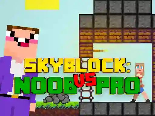 게임 Noob vs Pro Skyblock 온라인
