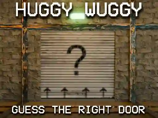 게임 Huggy Wuggy Guess the right door 온라인