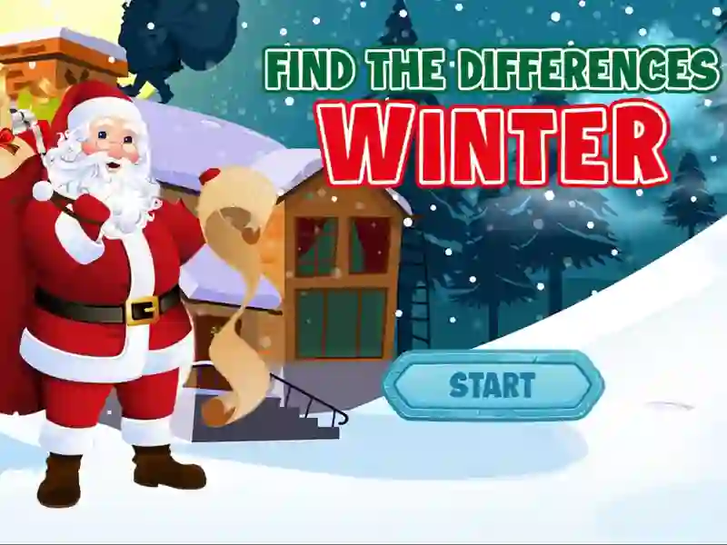 게임 Find The Differences Winter 온라인