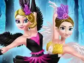 게임 Ellie and Annie Black Swan and White Swan 온라인