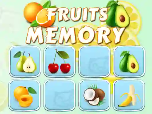 게임 Fruits Memory 온라인