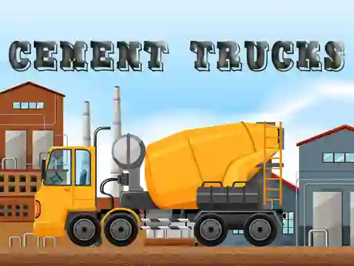 게임 Cement Trucks Hidden Objects 온라인