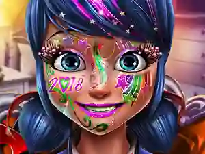 게임 Dotted girl new year makeup 온라인