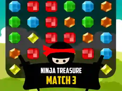 게임 Ninja Treasure Match 3 온라인