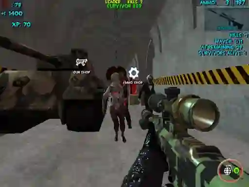 게임 Zombie Apocalypse Bunker Survival Z 온라인