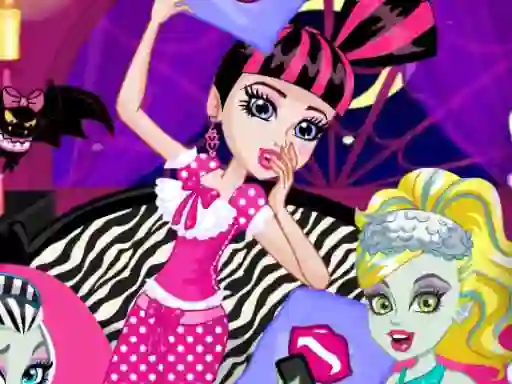 게임 Monster Slumber Party Funny Faces 온라인