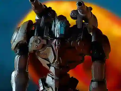게임 Metal Robot Puzzle 온라인