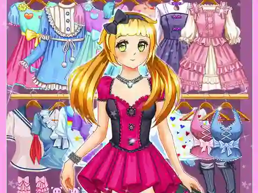 게임 Anime Kawaii Dress Up 온라인