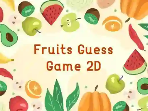 게임 Fruits Guess Game2D 온라인
